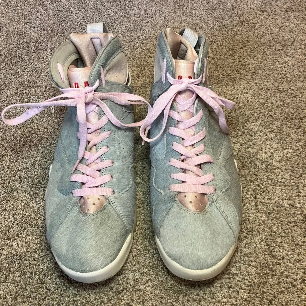 Air Jordan 7 Retro SE Hare 2.0 Neutral Grey Pink CT8528-002 Men SZ 10 Streetwear